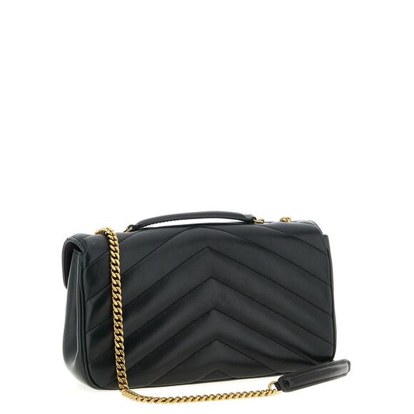 Saint Laurent Women\'s Loulou Medium Shoulder Bag
